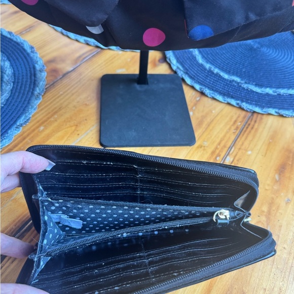 Lulu Guinness Black Polka Dot Bag Set - Picture 9 of 10